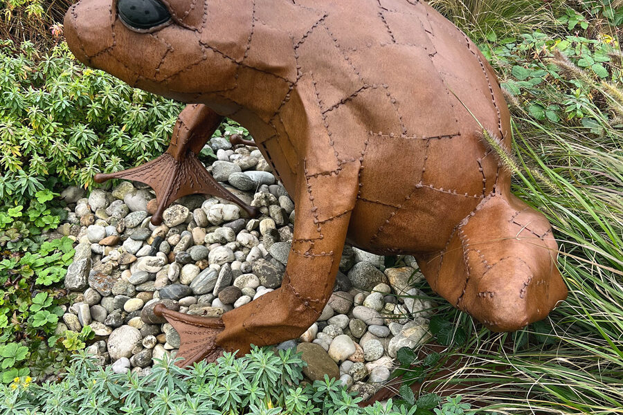 Froschskulptur 2016